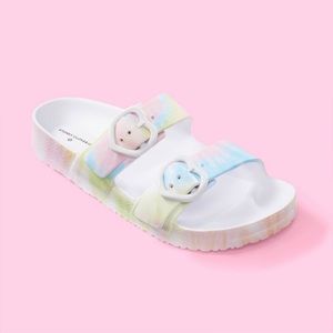 Stoney Clover Lane x Target Women’s Slide Sandals Rainbow Sz 7